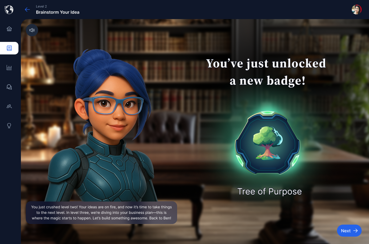 achievement badges