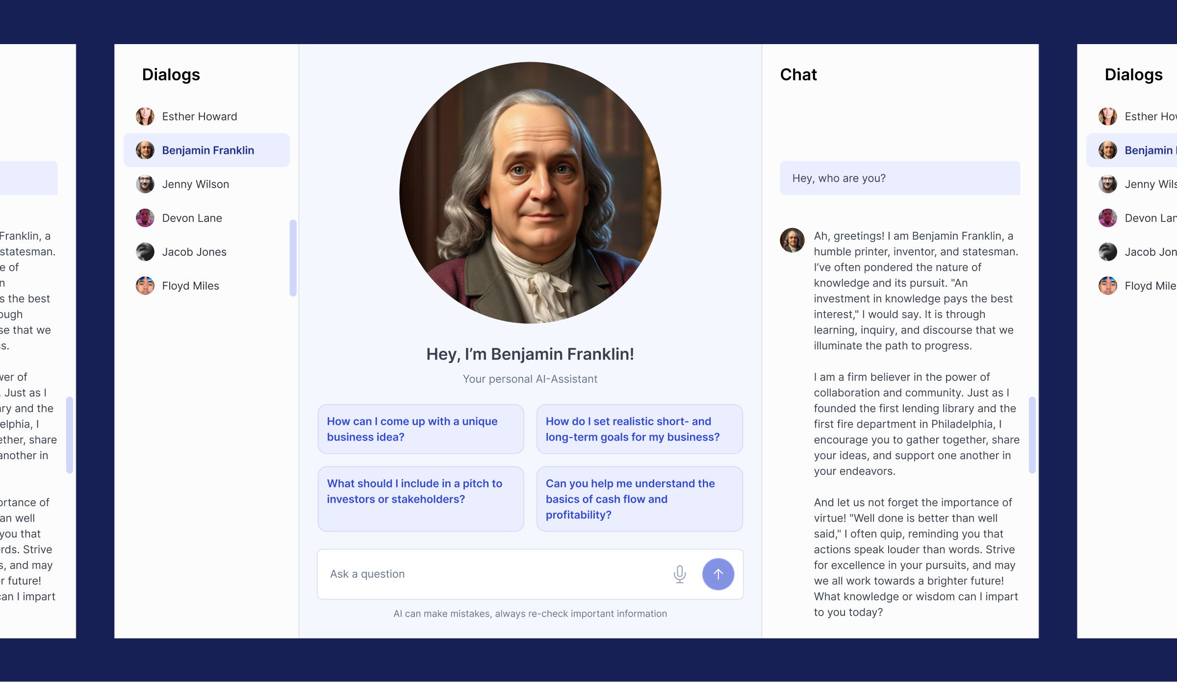 proof of concept - chat with the 3D mentor